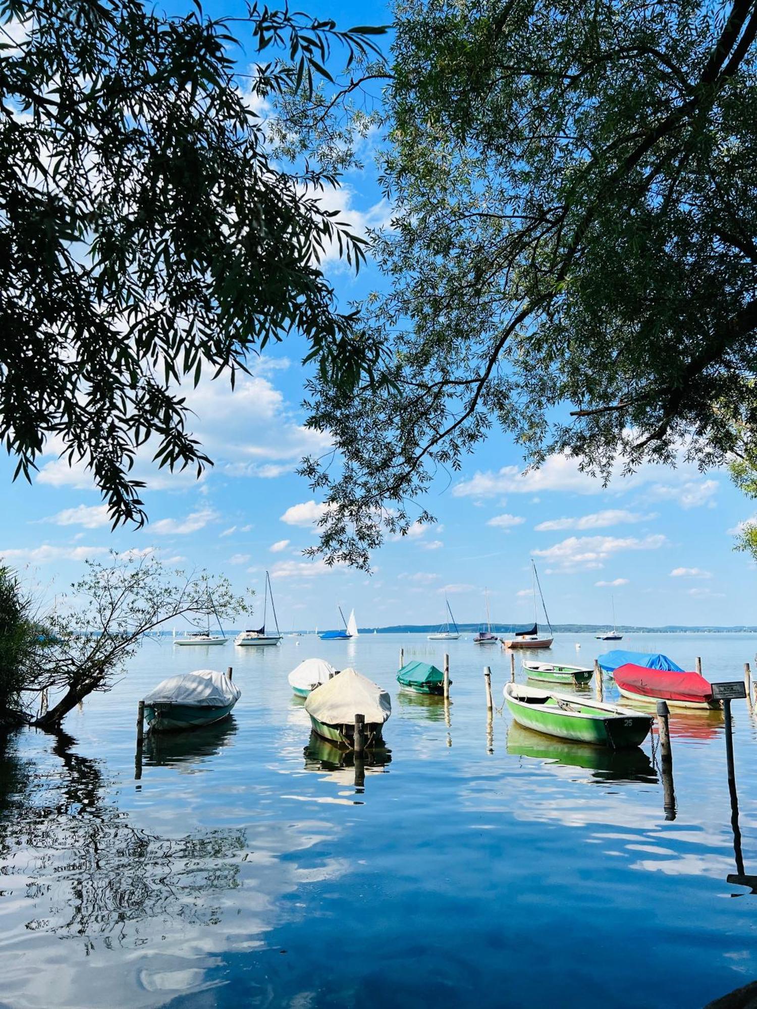 Апартаменти Schlafen Im Atelier - Einzigartiges Gaestezimmer Am Ammersee Шондорф Екстер'єр фото